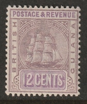 British Guiana 1889 Sc 141 MLH*
