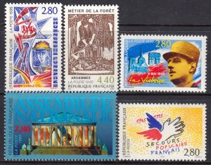 France 1995 Mint MNH Accumulation