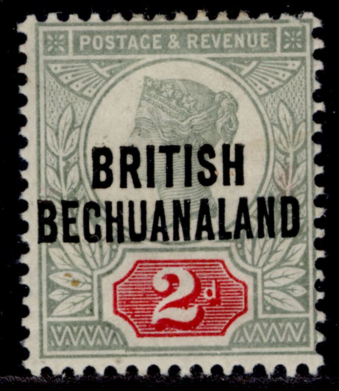 BRITISH BECHUANALAND QV SG34, 2d grey-green & carmine, M MINT. Cat £20.