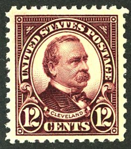 U.S. #564 MINT OG HR