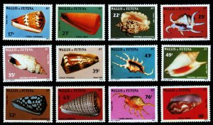 Wallis & Futuna Islands 1983-84 SHELLS Scott #303-314 Mint Never Hinged