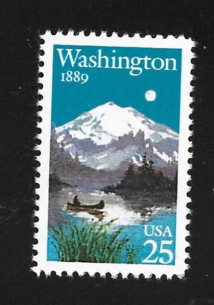 SC# 2404  - (25c) - Washington State 100th Anniv, MNH single