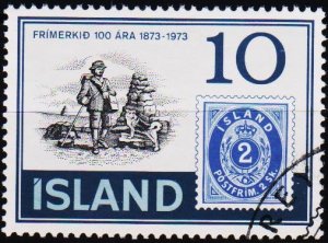 Iceland. 1973 10k  S.G.504 Fine Used