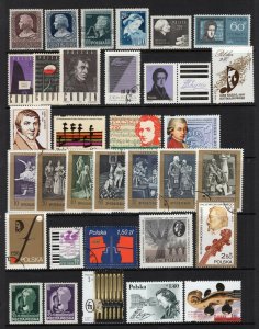 Poland Older to Modern Miscellany Mint-Used See Scans 