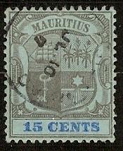 Mauritius  used SC 108