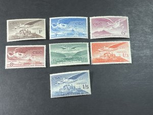 IRELAND # C1-C7-MINT/HINGED---COMPLETE SET--- AIR-MAIL---1948-65