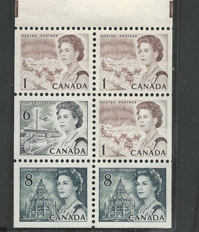 Canada # 544a Complete Booklet- Mail Delivery 1923 cover (1) Mint NH