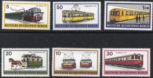 Thematic Stamps - Berlin - Transport - Choose from dropdown menu