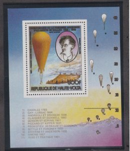 Burkina Faso # 623, Manned Flight Bicentennial Souvenir Sheet, Mint NH, 1/2 Cat.