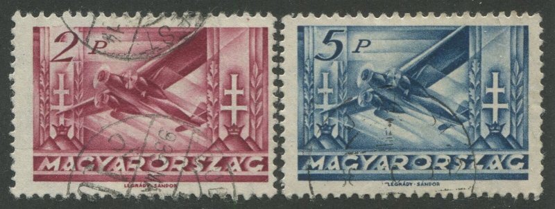 Hungary #C43, C44 Used