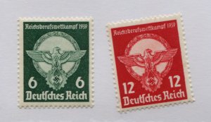 GERMANY  490-91  MNH