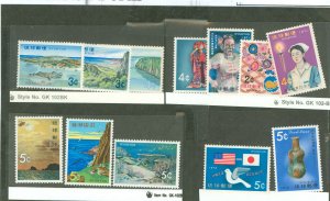 Ryukyu Islands #217-228 Mint (NH) Single (Complete Set)