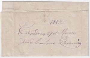 Portugal cover PORTO Mar.1882 to PORTO D. Luis 25 R. Sc#60 YT#59 SG#212 Mf#57