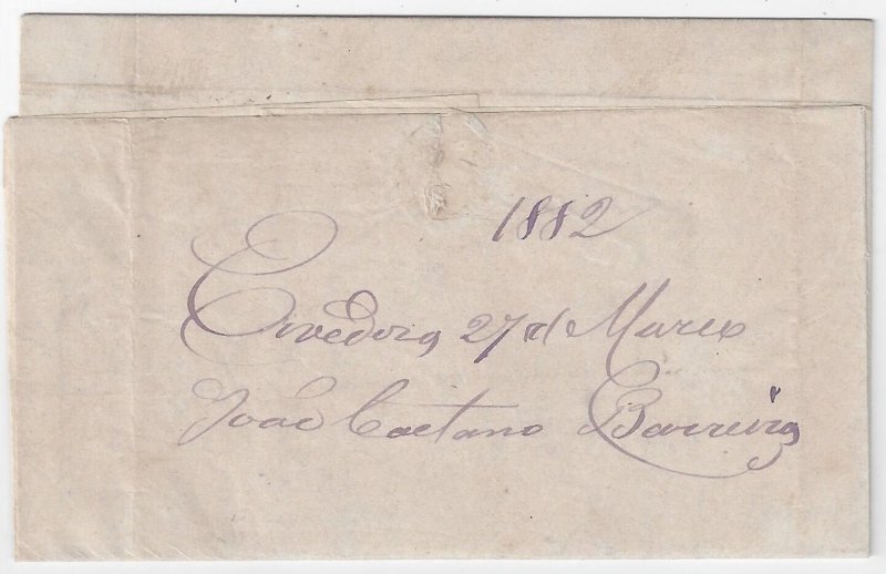 Portugal cover PORTO Mar.1882 to PORTO D. Luis 25 R. Sc#60 YT#59 SG#212 Mf#57