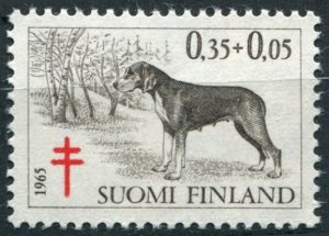 Finland Sc#B175 MNH, 35p+5p gray brn, Anti Tuberculosis - 1965 (1965)