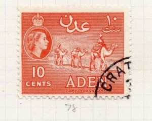 Aden 1953 QEII Early Issue Fine Used 10c. NW-206641