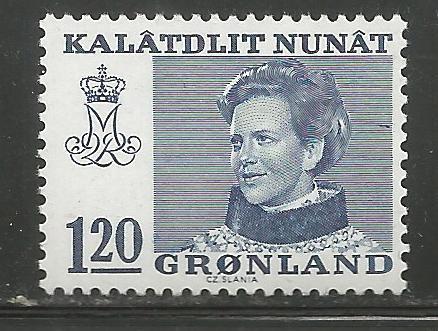 GREENLAND, 92, MNH, QUEEN MARGRETHE