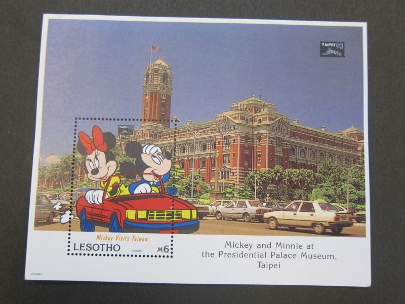 Lesotho 1993 Sc 987-988 Disney set MNH