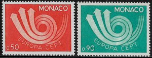 Monaco #866-7 MNH Set - Europa