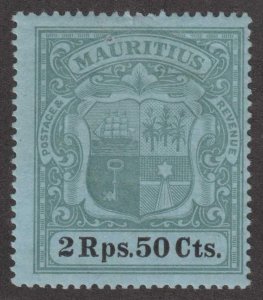 MAURITIUS 125  MINT HINGED OG * NO FAULTS VERY FINE! - VEF