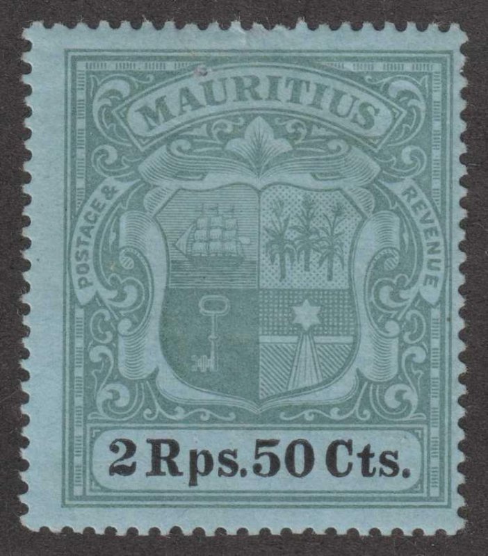 MAURITIUS 125  MINT HINGED OG * NO FAULTS VERY FINE! - VEF