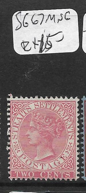 MALAYA STRAITS SETTLEMENTS (P0905B) QV  2C  SG 67  MNG