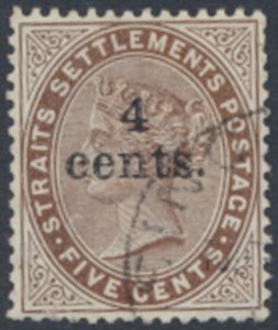 Straits Settlements    SC#  90 Used  see details & scans