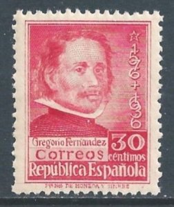 Spain #576 NH 30c Gregorio Fernandez Death Anniv.