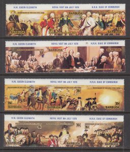 Barbuda 244-247 MNH VF