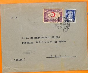 99958 - TURKEY - POSTAL HISTORY - COVER from ISTAMBUL to ITALY 1939-
