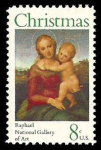 PCBstamps   US  #1507 8c Christmas - Madonna, MNH, (9)