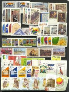 South Africa Scott 669a // 1391 Mint NH sets (Catalog Value $65.30)