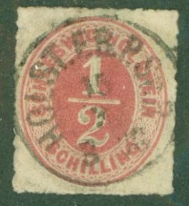 SCGLESWIG-HOLSTEIN GERMANY 3 USED (RL) 3850 CV $45.00 BIN $20.00