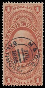 U.S. REV. FIRST ISSUE R76c  Used (ID # 97772)