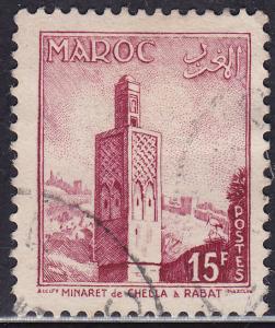 French Morocco 320  Chella Minaret At Rabat 1955