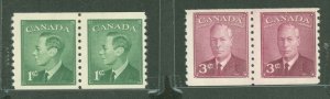 Canada #295-296  Single (Complete Set) (King)