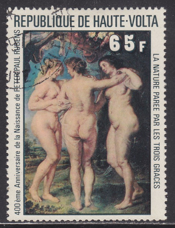 Burkina Faso 447 Peter Paul Rubens Paintings 1977