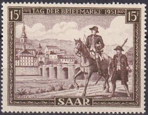 Saar #227 MNH  CV $8.75 (A19215)