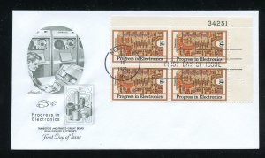 US 1501 Electronics Progress - Transistors PB  UA Artmaster cachet FDC