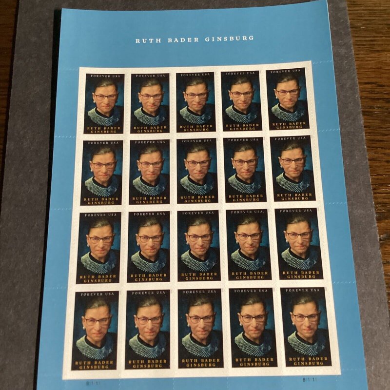 Scott#5821/ 2023 Ruth Bader Ginsburg  Sheet Of 20 Stamps  MNH-US