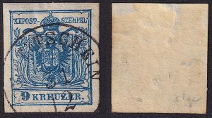 Austria - 1854 - Scott #5e - used - NEUTITSCHEIN pmk Czech Republic