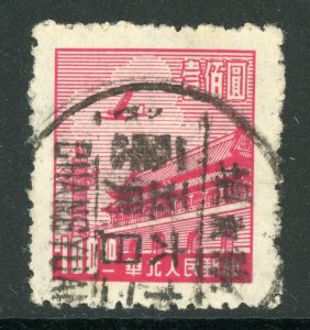 North China 1949 Liberated $100 Red Scott 3L90 VFU L17 ⭐⭐⭐⭐⭐