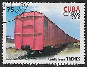 Cuba # 5056 - Box Cars - unused / CTO....{Z12}