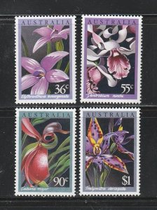 Australia 997-1000 Set MNH Flowers (E)