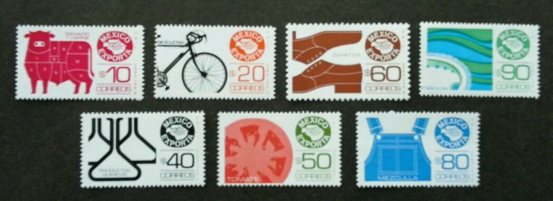 Mexico Definitive Exports 1988 Bicycle Shoe Cow Costume Chemical (stamp) MNH