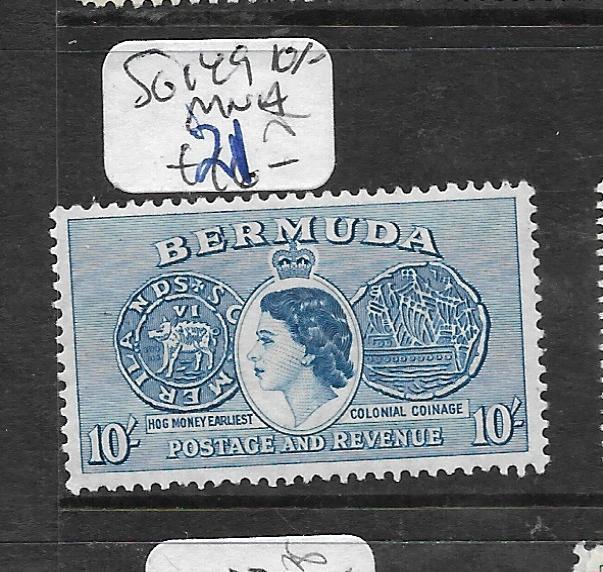 BERMUDA   (PP1905B)  QEII  10/-  SG 149  MNH