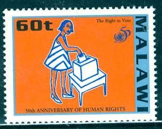 Malawi 1998; Sc. # 683; **/MNH Single Stamp