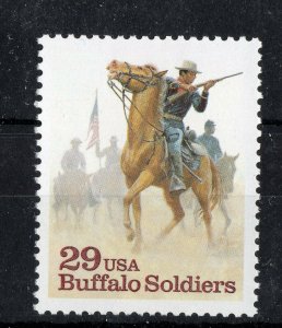 2818 * BUFFALO SOLDIERS *  U.S. Postage Stamp MNH