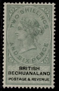 BRITISH BECHUANALAND QV SG17, 2s 6d green & black, M MINT. Cat £85.