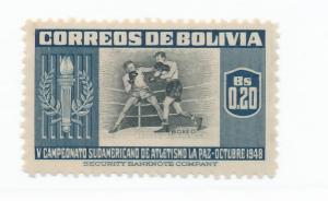 Bolivia 1951 - Scott 352 MH - 20c, Boxing